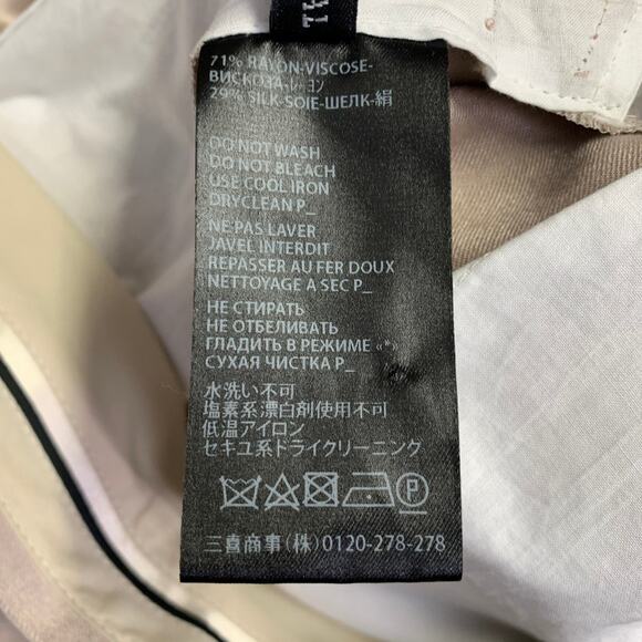 HAIDER ACKERMANN Size 32 Champagne Viscose Silk Satin Zip Fly Casual Pants - Picture 11 of 11